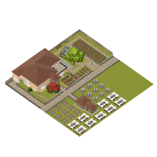 Brandon's Money Farm, a lot built by Brandon